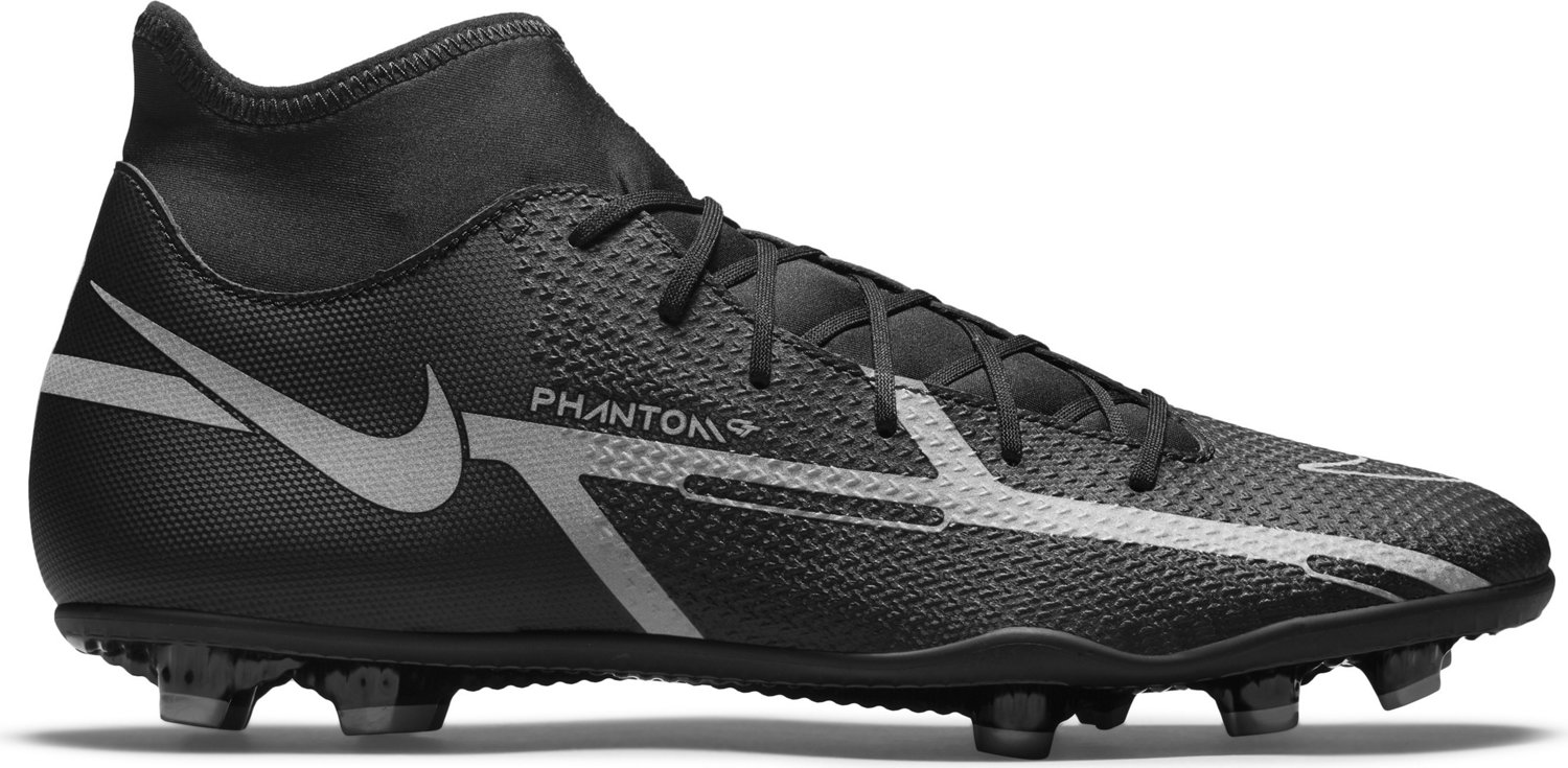 black high top soccer cleats