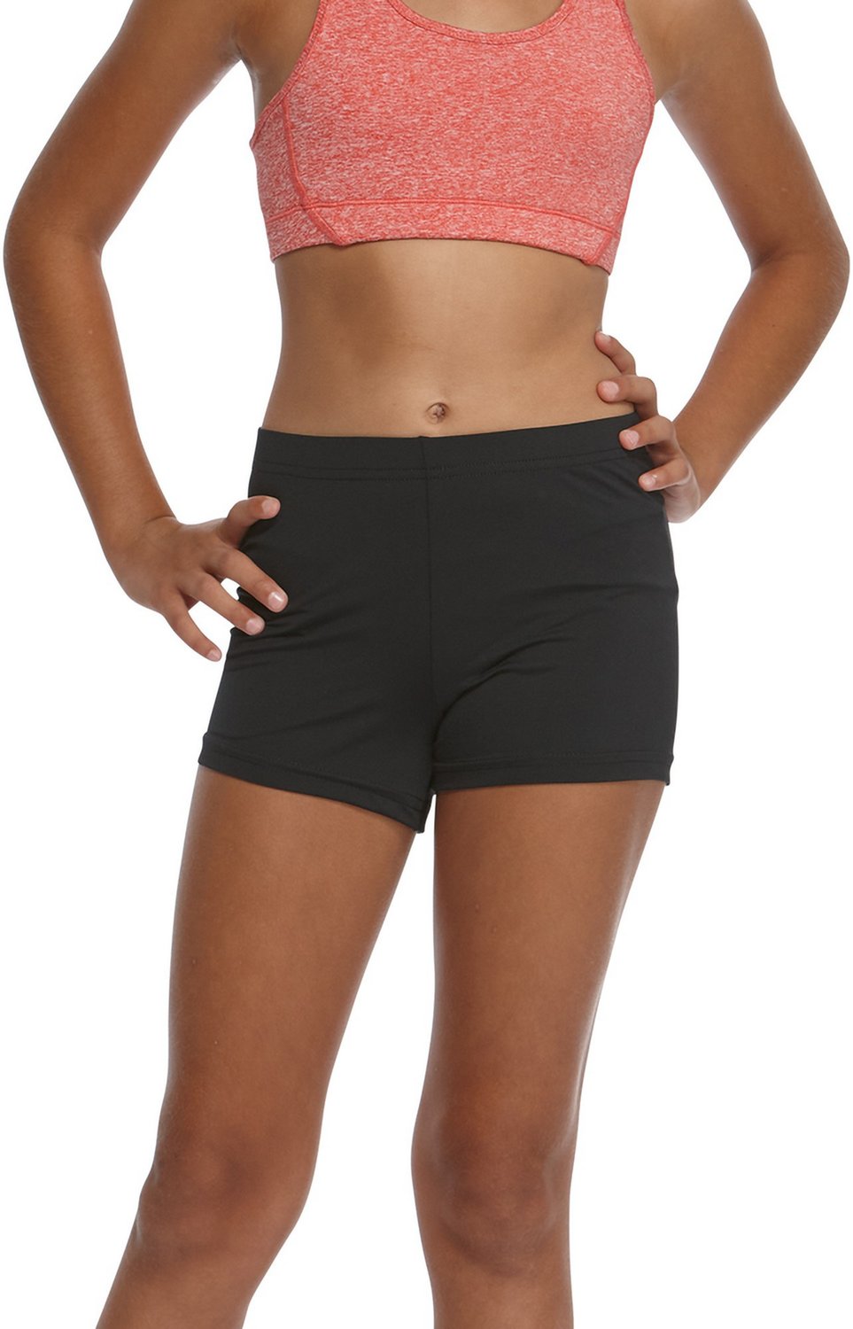 Soffe Girls' Cheer Boy Shorts Academy