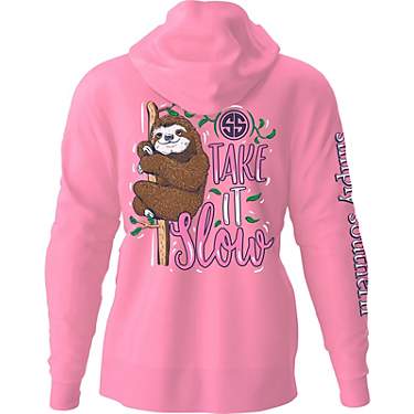 Simply Southern Girls' Sloth Graphic Hoodie                                                                                     