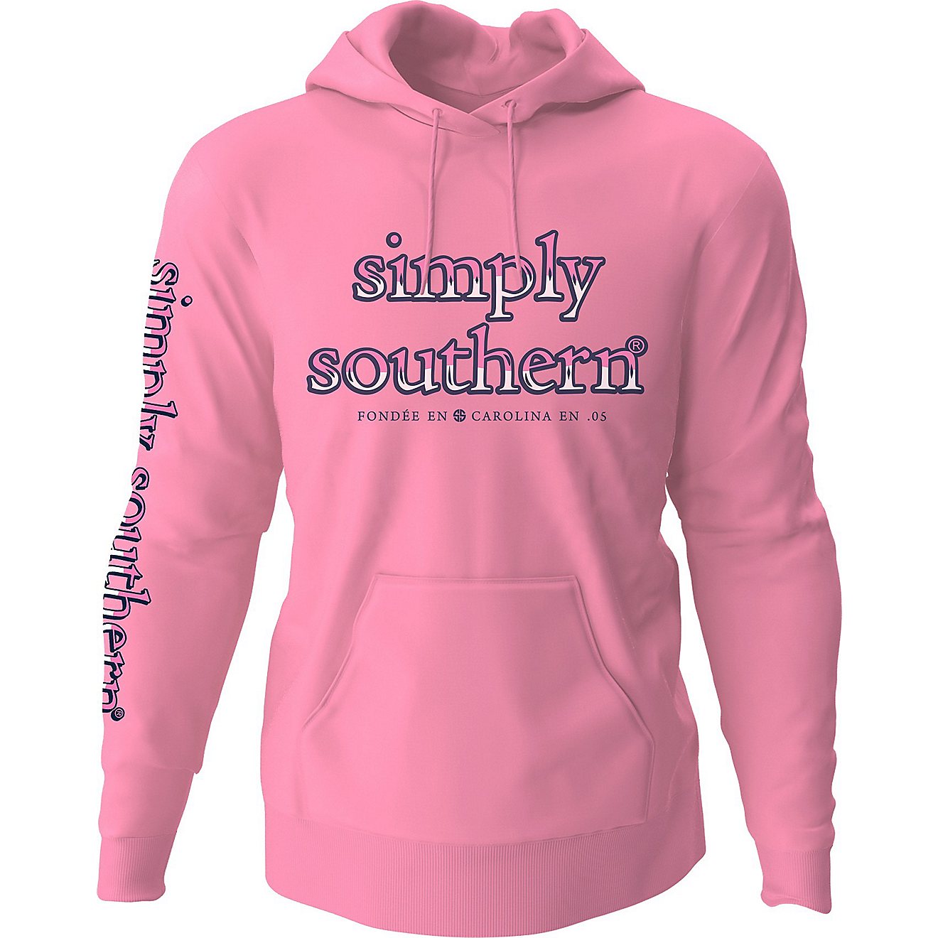 Simply Southern Girls' Sloth Graphic Hoodie                                                                                      - view number 2