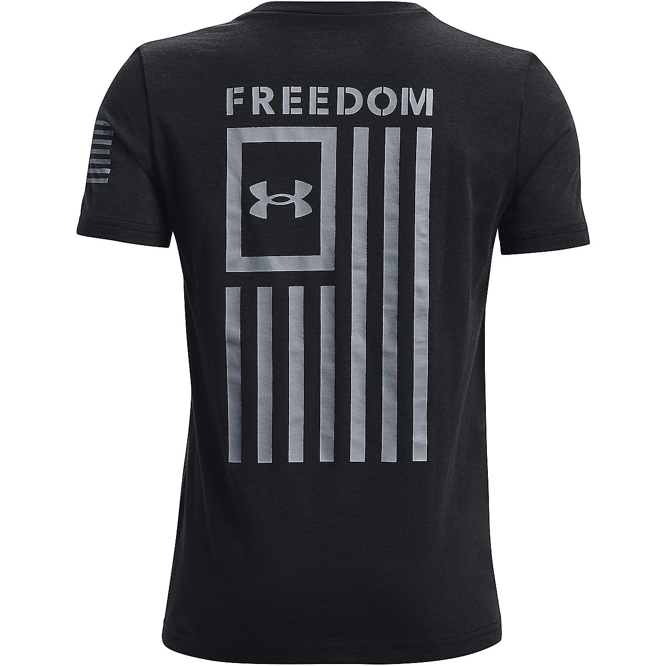 Under Armour Boys' UA Freedom Flag Short Sleeve T-Shirt                                                                          - view number 1