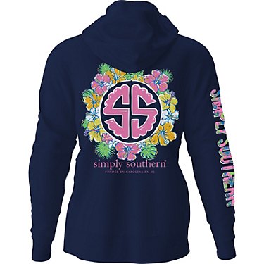 Simply Southern Girl's Flower Logo Graphic Hoodie