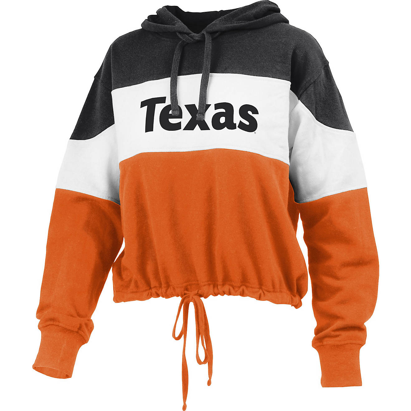 Three Square Women's University of Texas Powder-Puff Collection Callie Hoodie                                                    - view number 1