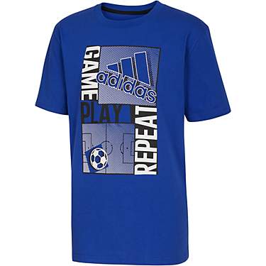 adidas Boys' Game Play Repeat Graphic T-shirt                                                                                   