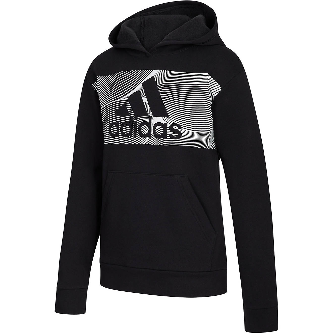 adidas Boys' Cotton Event Pullover Hoodie                                                                                        - view number 1