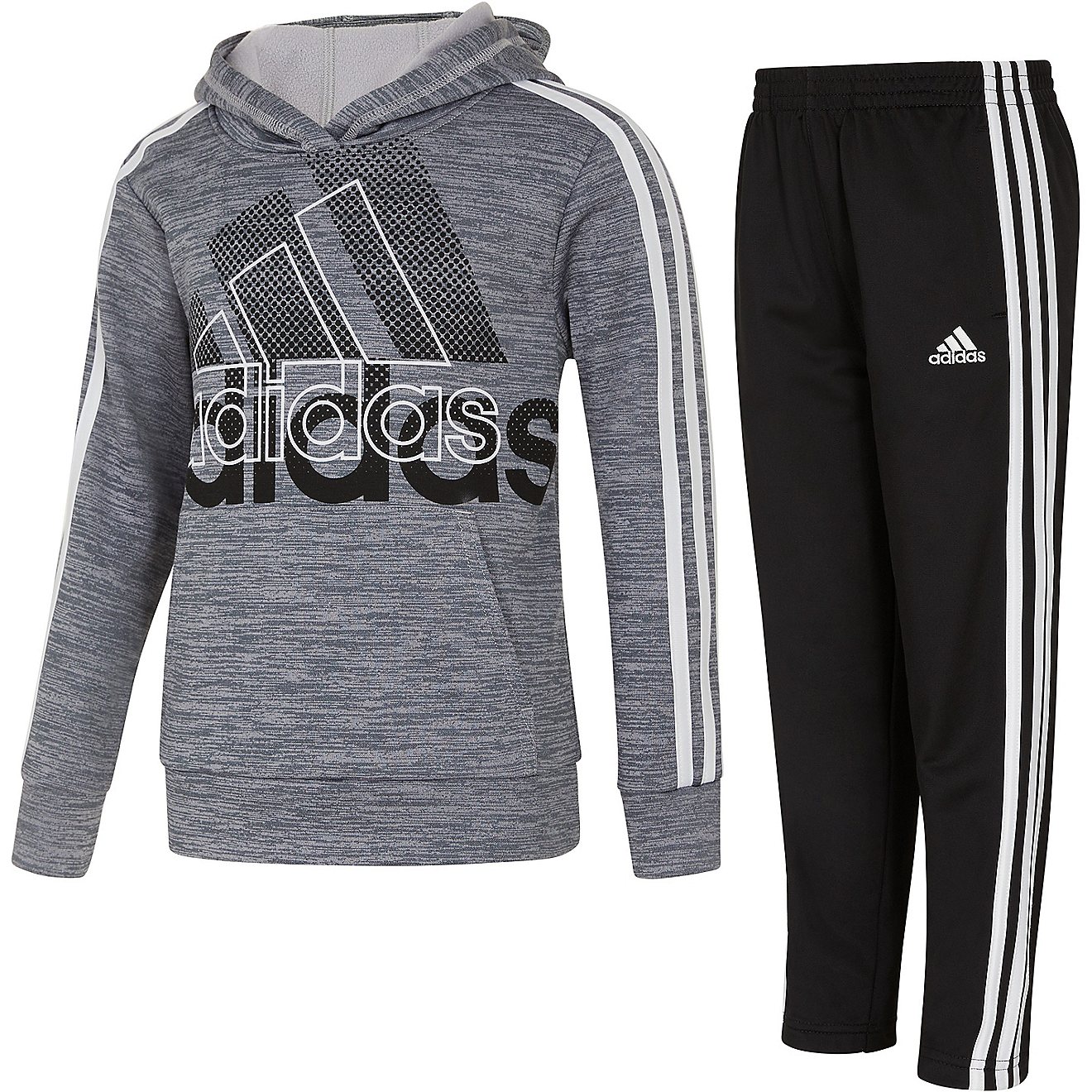 adidas Boys' Statement Pullover Hoodie Set                                                                                       - view number 1