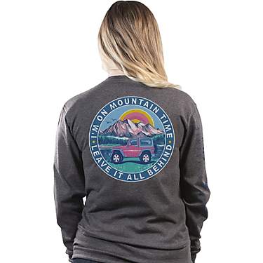 Simply Southern Women's Leave Mountain Time Long Sleeve T-Shirt                                                                 