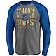 Fanatics Men's St. Louis Blues Block Party Wave Off Long Sleeve T-shirt                                                          - view number 2 image