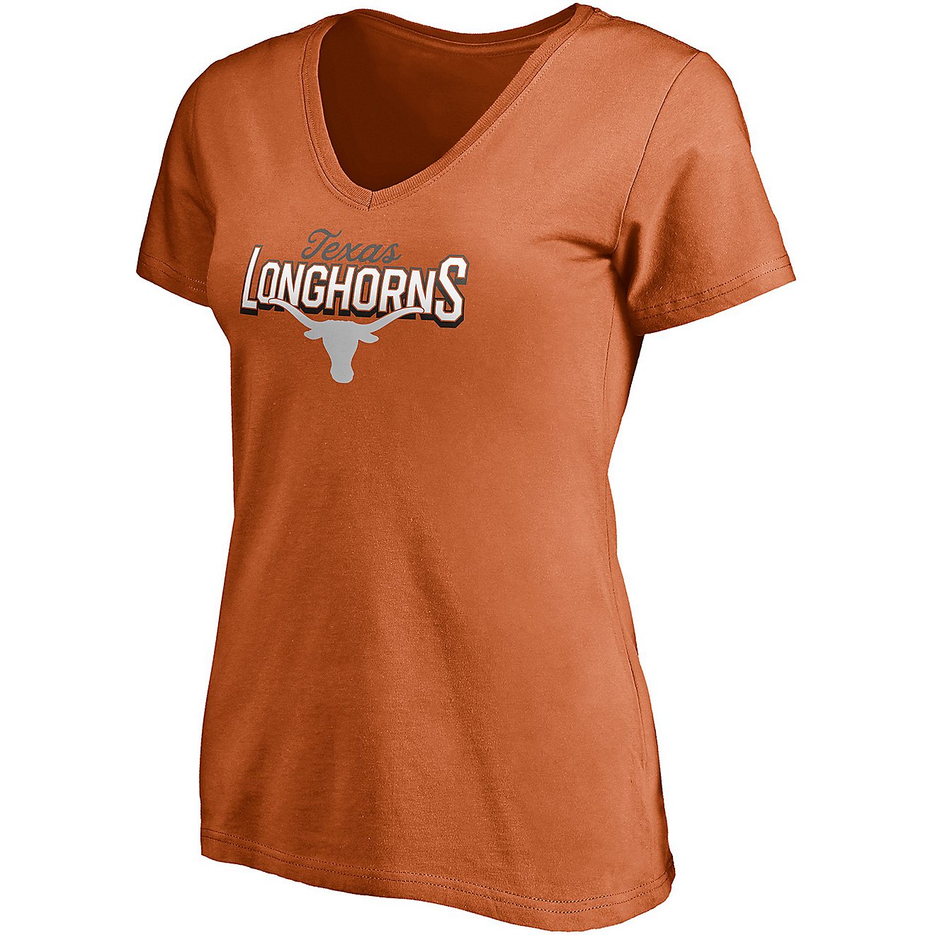 Fanatics Women's University of Texas Team Over Mascot Short Sleeve T-shirt                                                       - view number 2