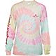 Simply Southern Women's Choose Happiness Sloth Long Sleeve T-Shirt                                                               - view number 3 image