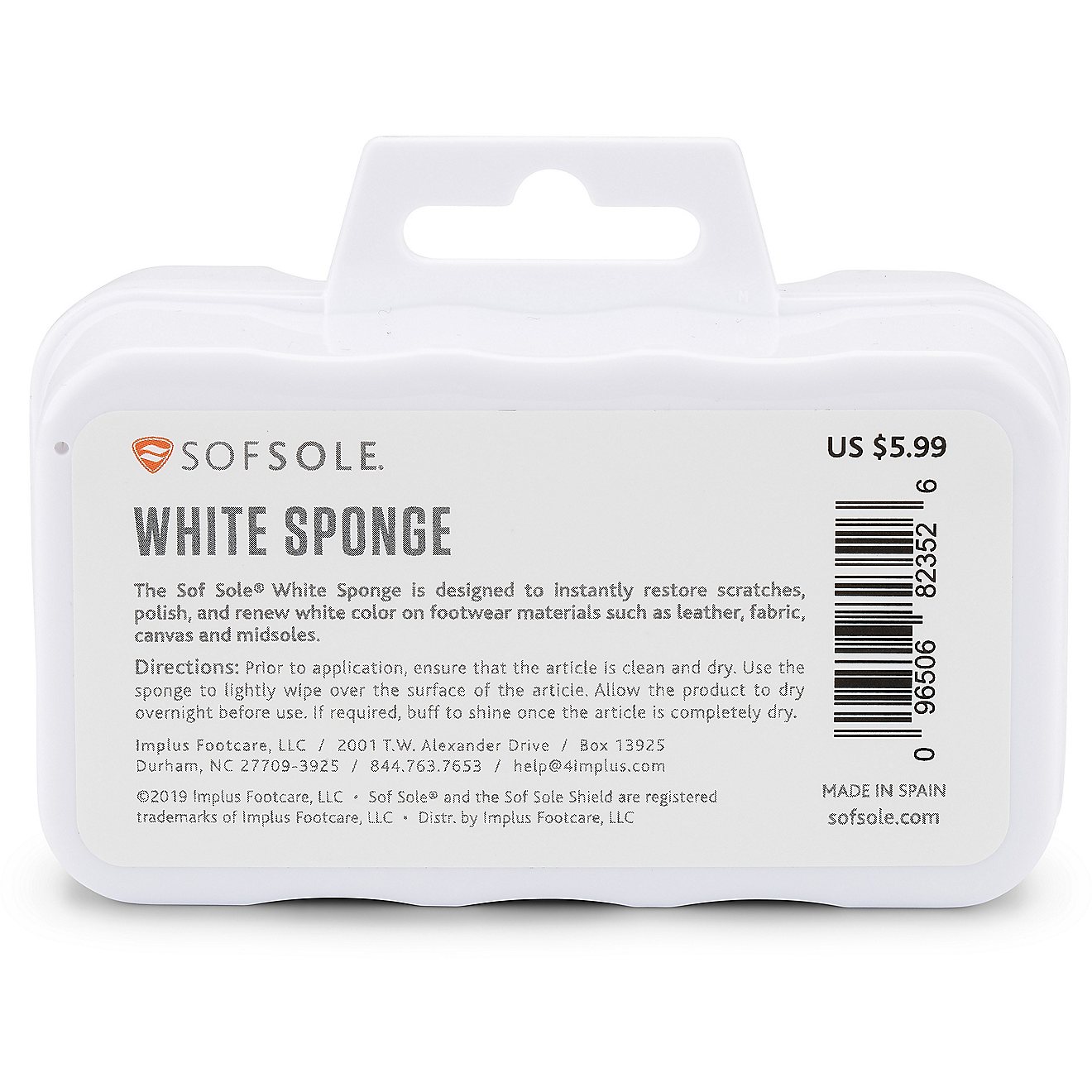 Sof Sole White Sponge                                                                                                            - view number 4