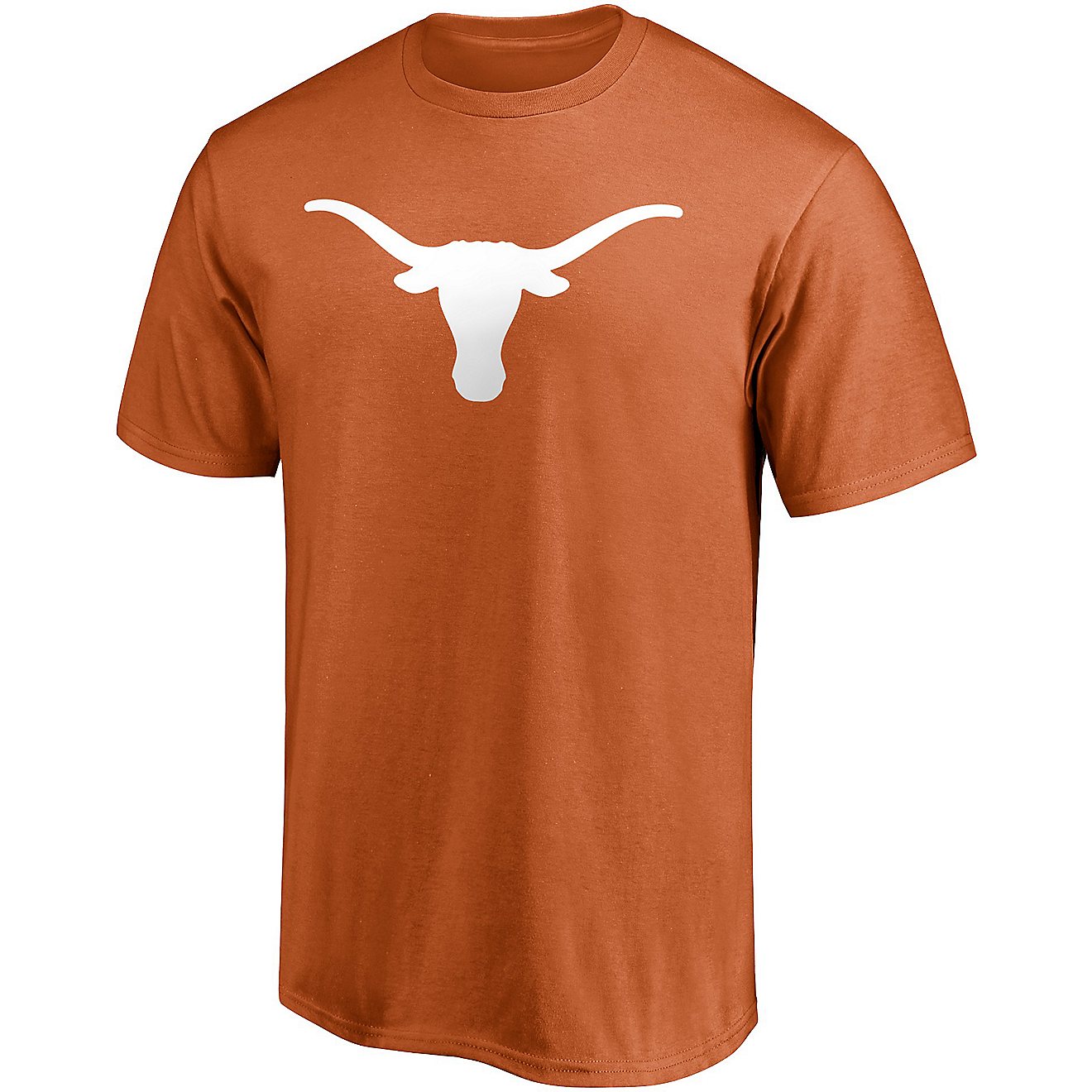 Fanatics Men's University of Texas Primary Logo Cotton T-shirt                                                                   - view number 2