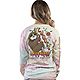 Simply Southern Women's Choose Happiness Sloth Long Sleeve T-Shirt                                                               - view number 1 image