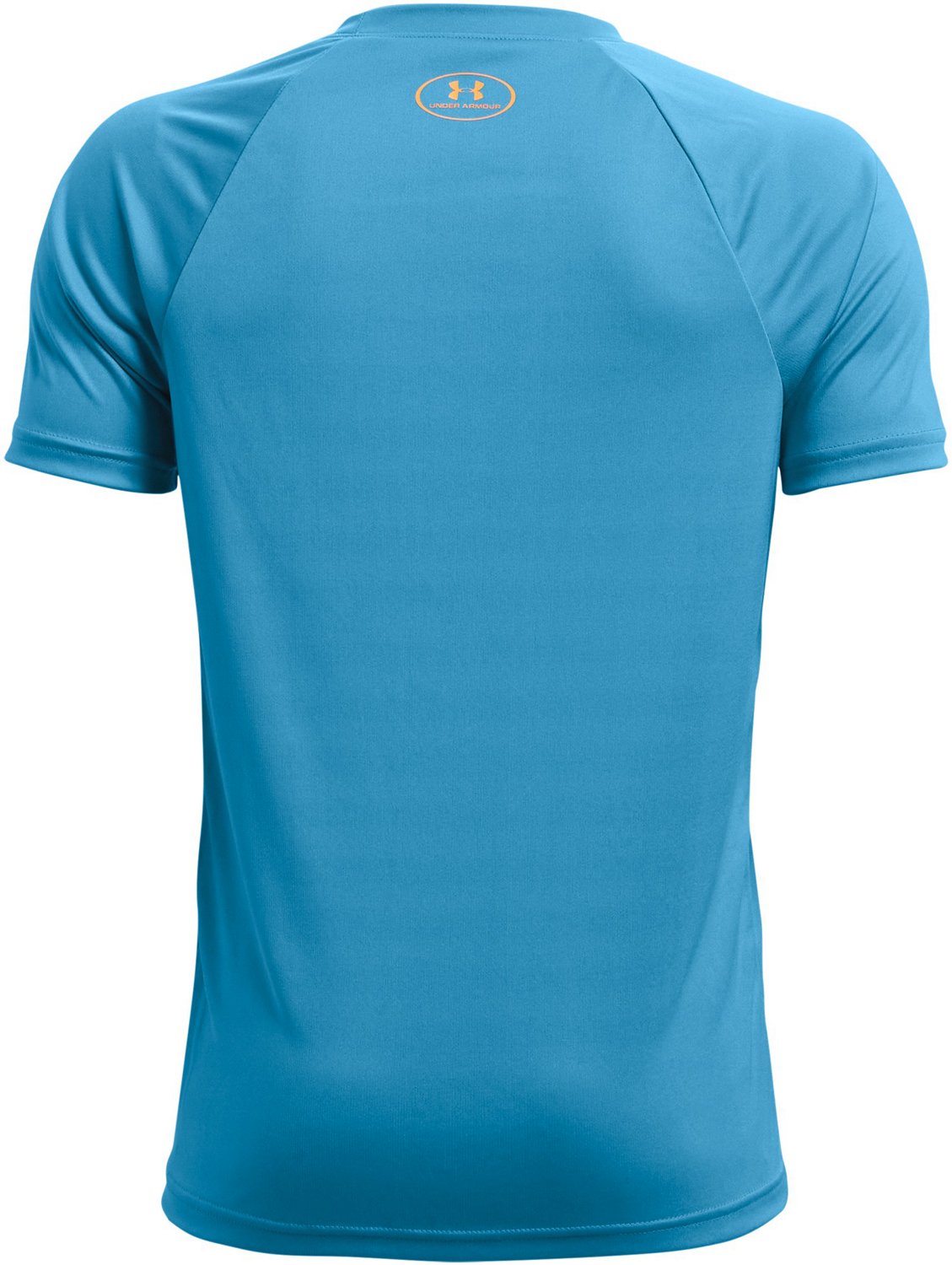 Under Armour Boys' UA Tech Hybrid Print Fill Short Sleeve Tshirt Academy