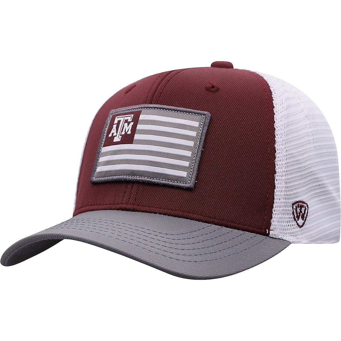 Top of the World Texas A&M University Pedigree 1 Fit Cap                                                                         - view number 1