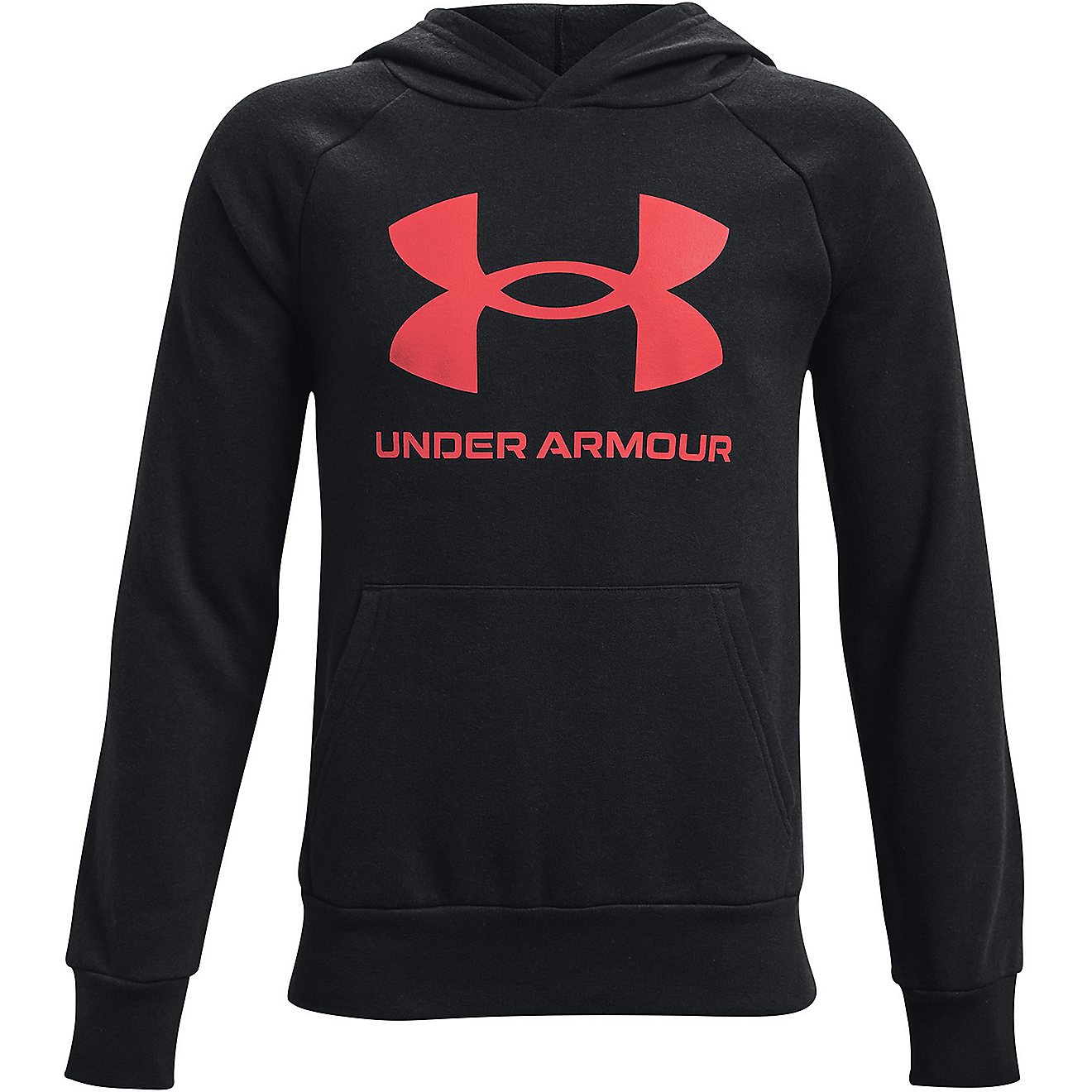 Under Armour Boys' Rival Big Logo Fleece Hoodie                                                                                  - view number 1