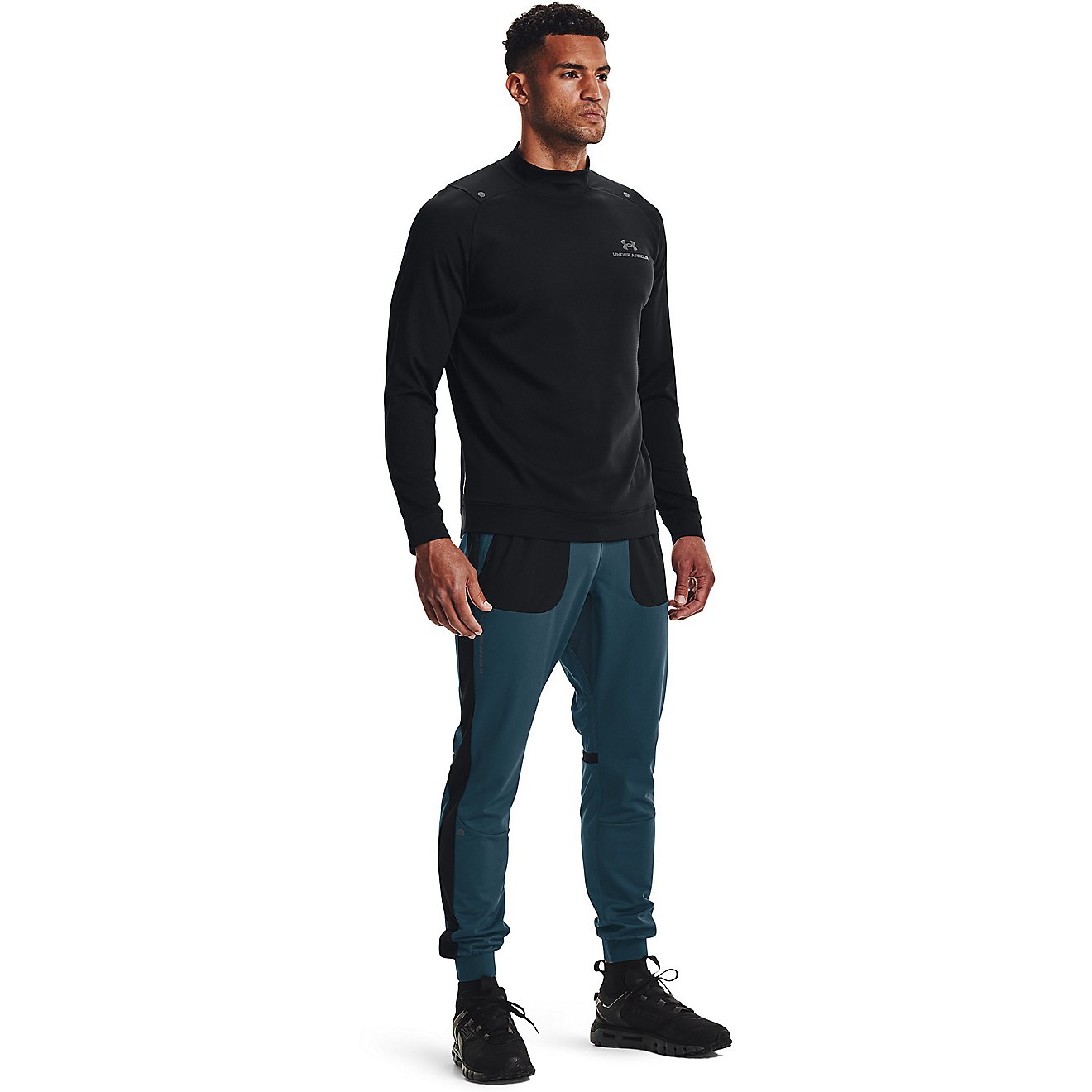 Under Armour Men's Rush All Purpose Mock Long Sleeve Top                                                                         - view number 3