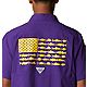 Columbia Sportswear Men's Louisiana State University Slack Tide Flag Camp Button Down Shirt                                      - view number 4 image