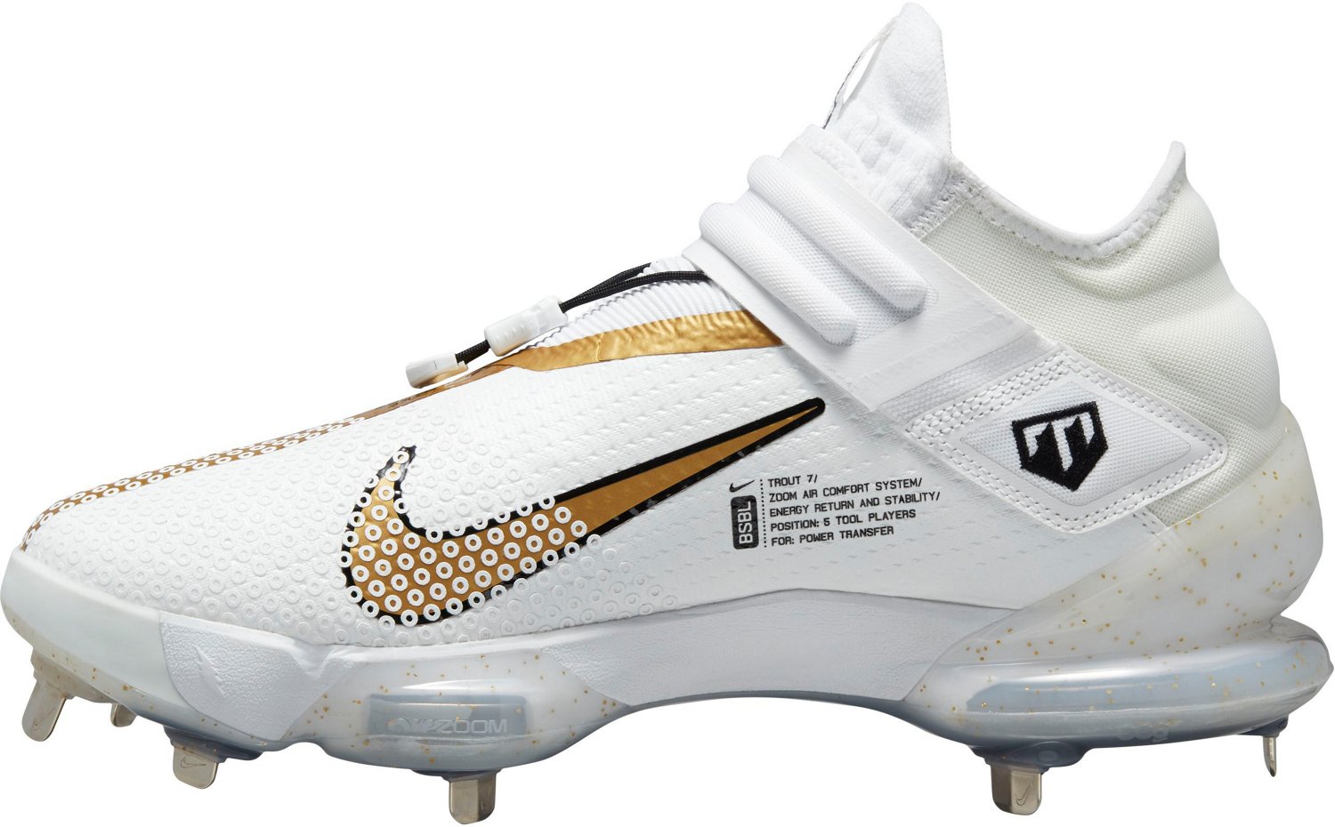 Nike Men's Force Zoom Trout 7 Baseball Cleats Academy