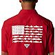 Columbia Sportswear Men's University of Oklahoma Slack Tide Flag Camp Button Down Shirt                                          - view number 4 image