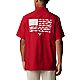 Columbia Sportswear Men's University of Oklahoma Slack Tide Flag Camp Button Down Shirt                                          - view number 2 image