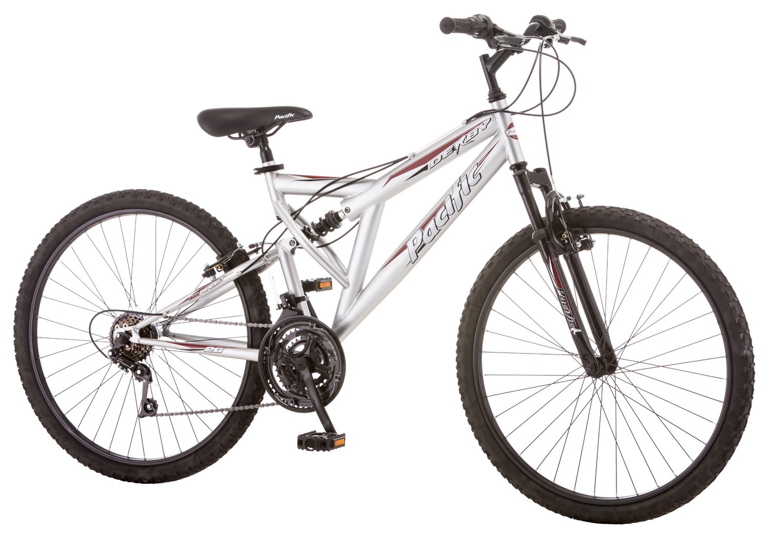 pacific full suspension mountain bike