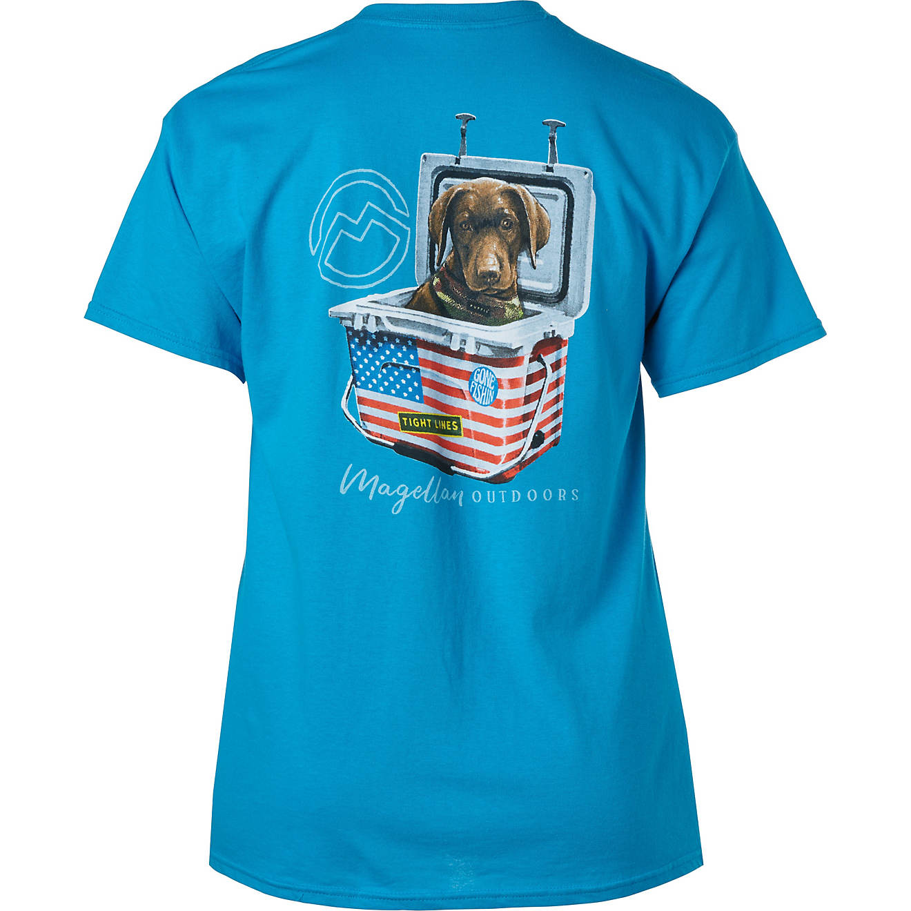 Magellan Outdoors Women's Pup Cooler Graphic T-shirt                                                                             - view number 1