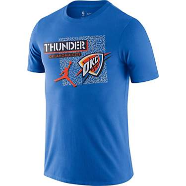 Nike Men's Oklahoma City Thunder Jordan Dri-FIT Essential Statement 2 Short Sleeve T-shirt                                      