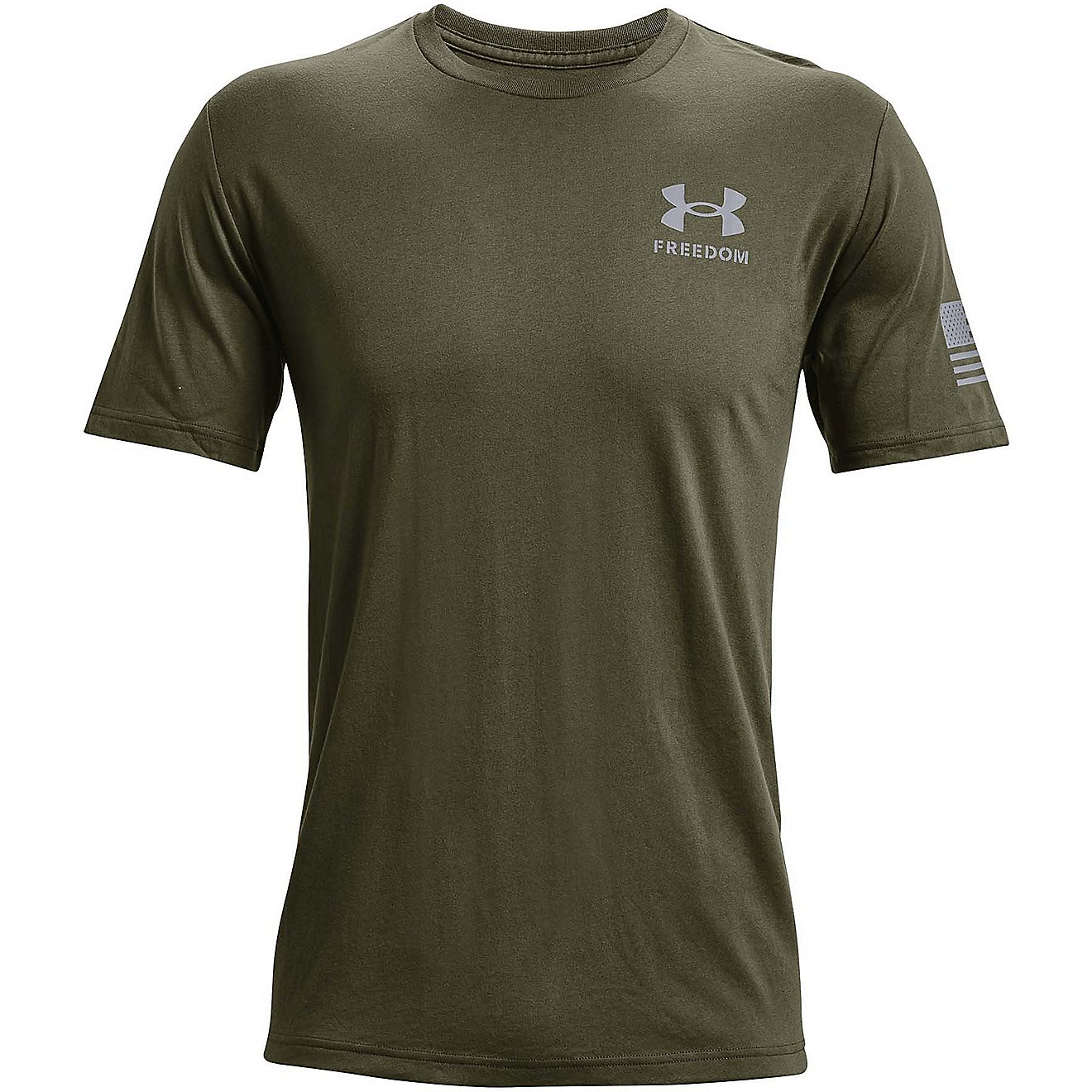 Under Armour Men's New Teeac Freedom Spine Short Sleeve T-shirt                                                                  - view number 5