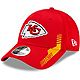 New Era Men's Kansas City Chiefs '21 NFL Home 9FORTYSS Hat                                                                       - view number 1 image
