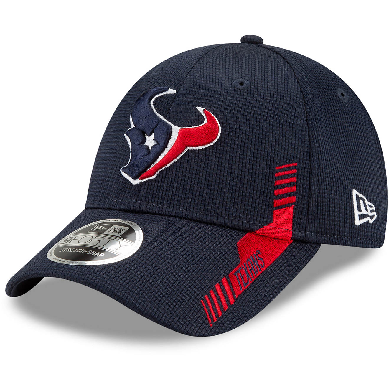New Era Men's Houston Texans '21 NFL Home 9FORTYSS Hat                                                                           - view number 1