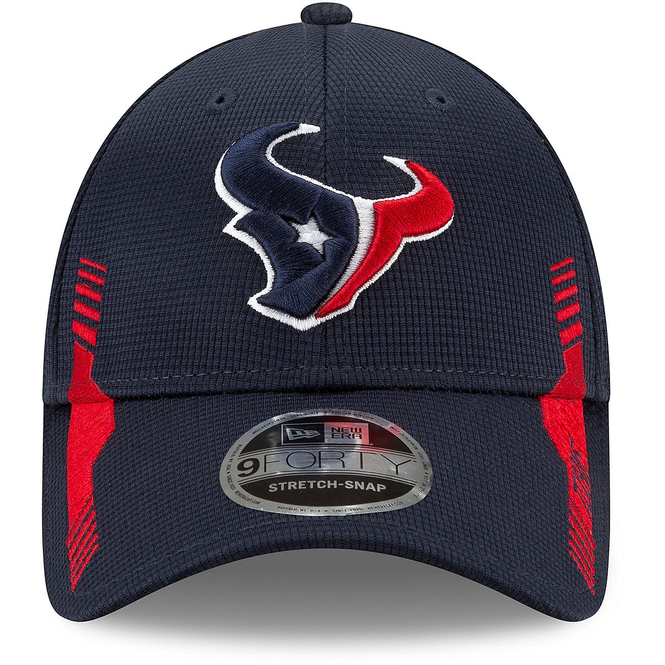 New Era Men's Houston Texans '21 NFL Home 9FORTYSS Hat                                                                           - view number 3