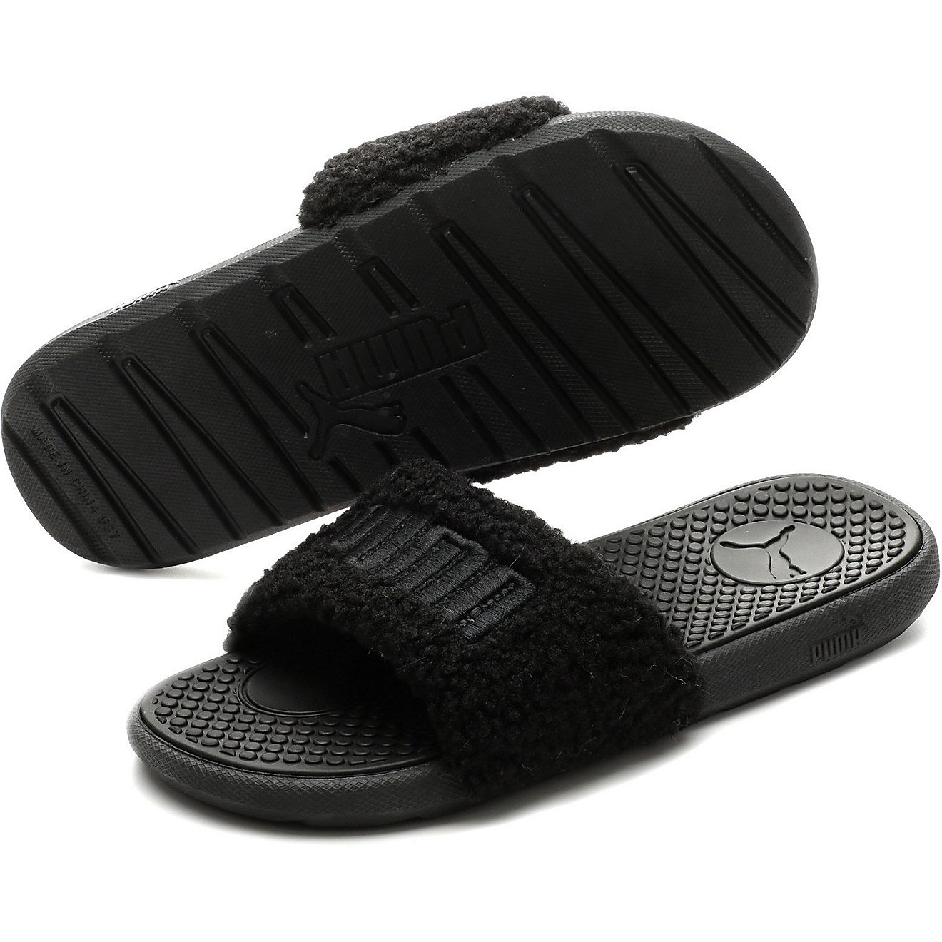 PUMA Women's Sherpa Cool Cat Slides                                                                                              - view number 2