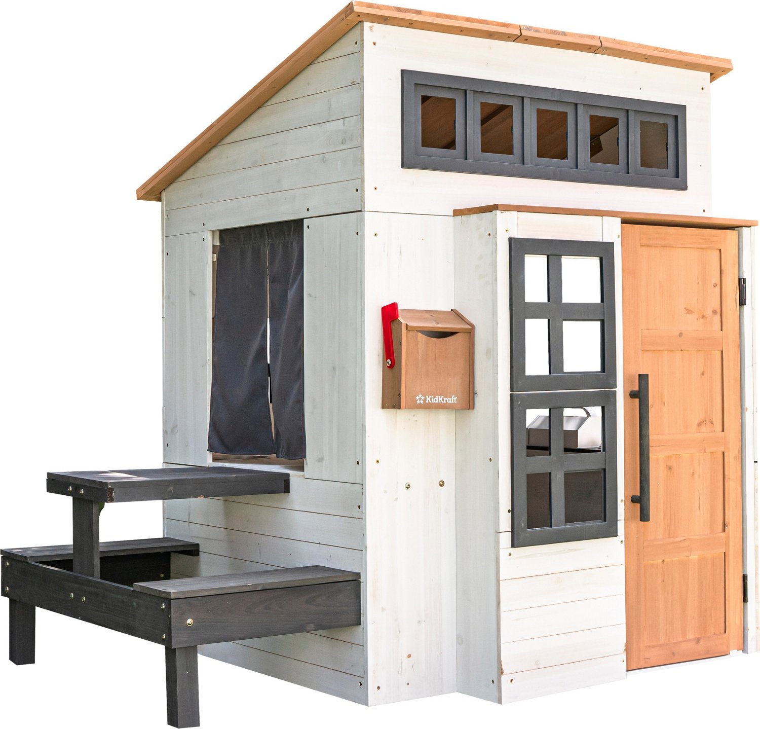 KidKraft Modern Outdoor Playhouse Academy   20732012