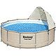 Bestway Power Steel 13 ft x 42 in Round Canopy Pool Set                                                                          - view number 1 image