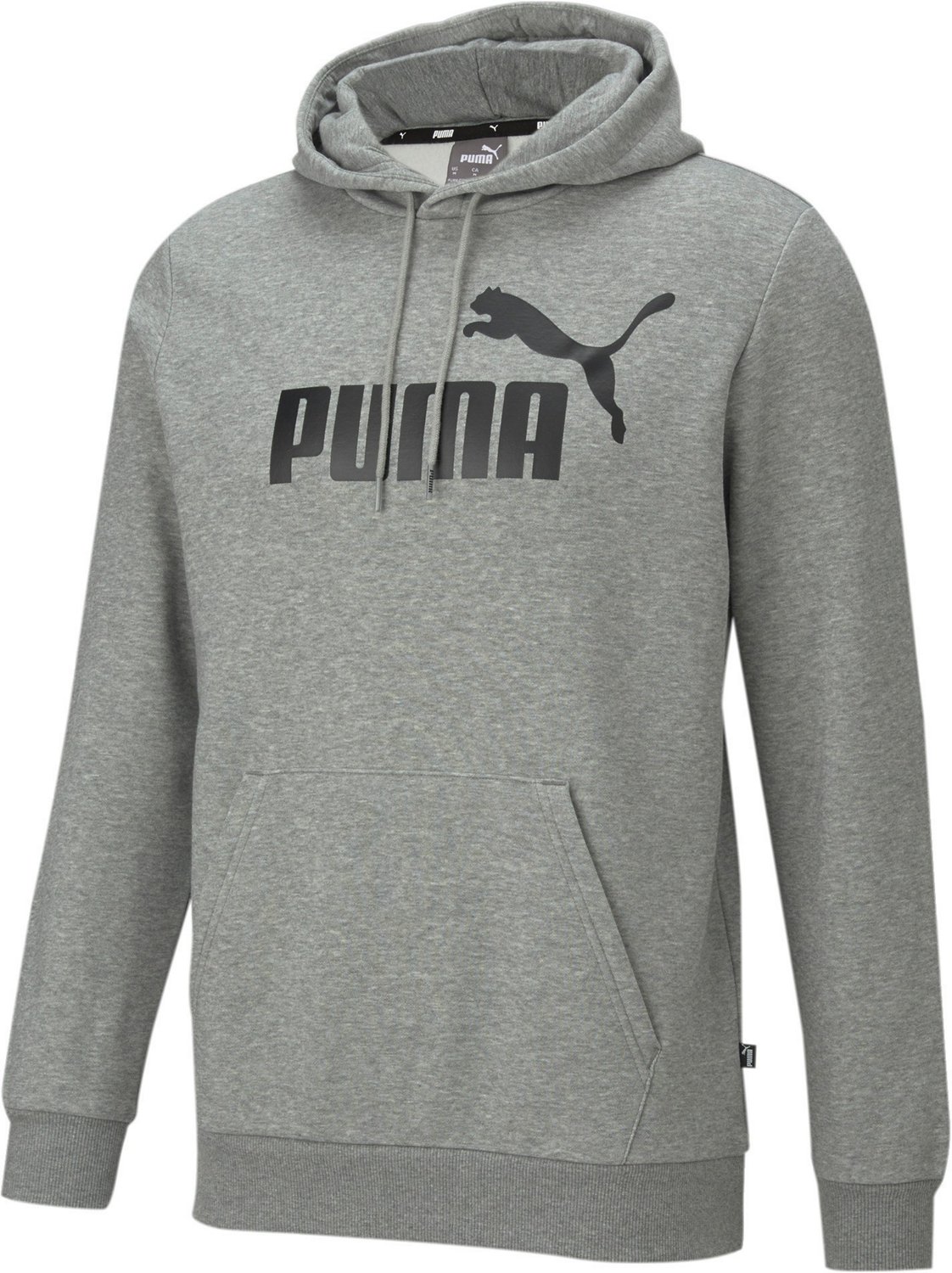 PUMA Men's Essential Big Logo Fleece Hoodie