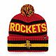 '47 Adults' Houston Rockets HWC Bering Cuff Knit Beanie Hat                                                                      - view number 1 image
