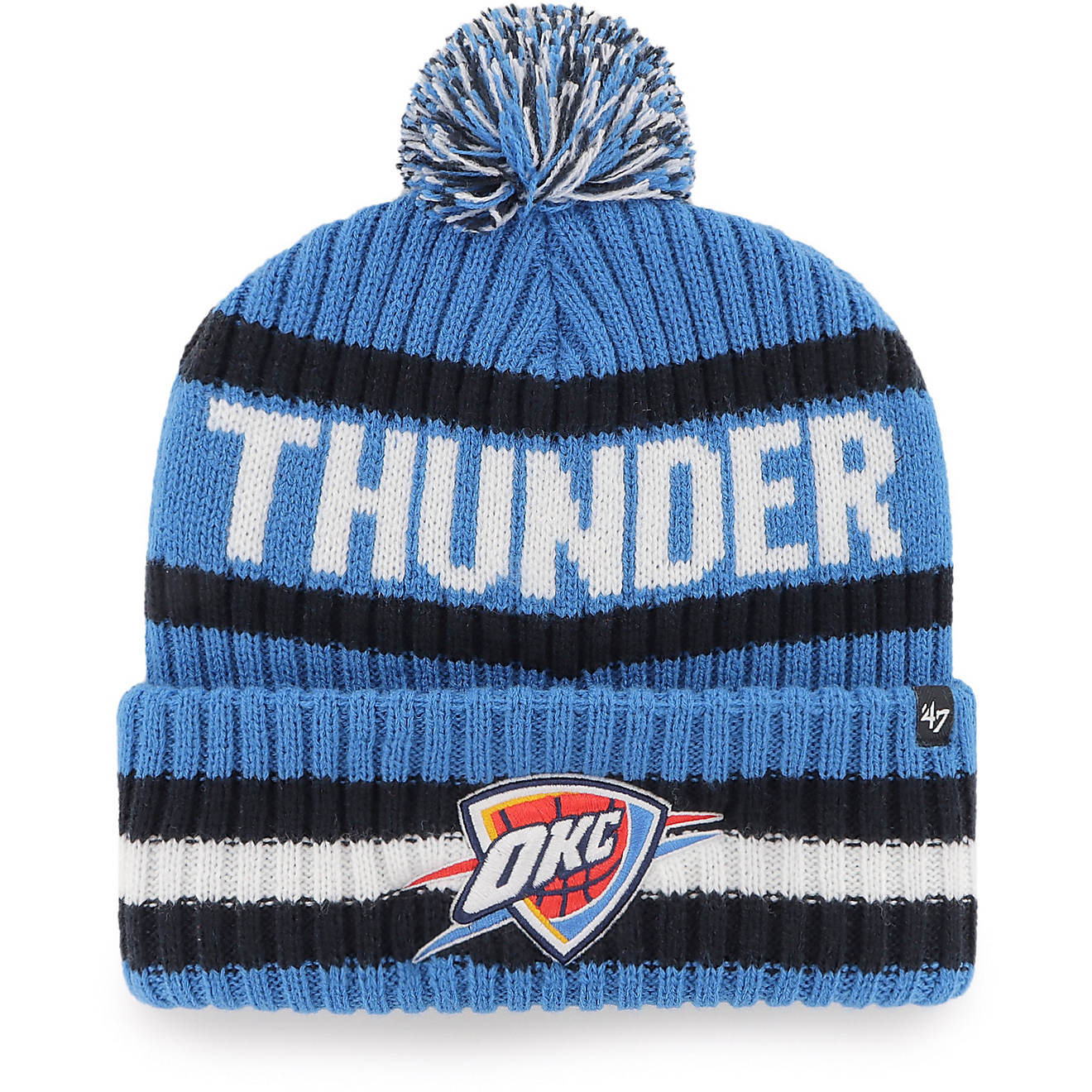 '47 Adults' Oklahoma City Thunder Bering Cuff Knit Beanie Hat                                                                    - view number 1