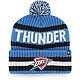 '47 Adults' Oklahoma City Thunder Bering Cuff Knit Beanie Hat                                                                    - view number 1 image