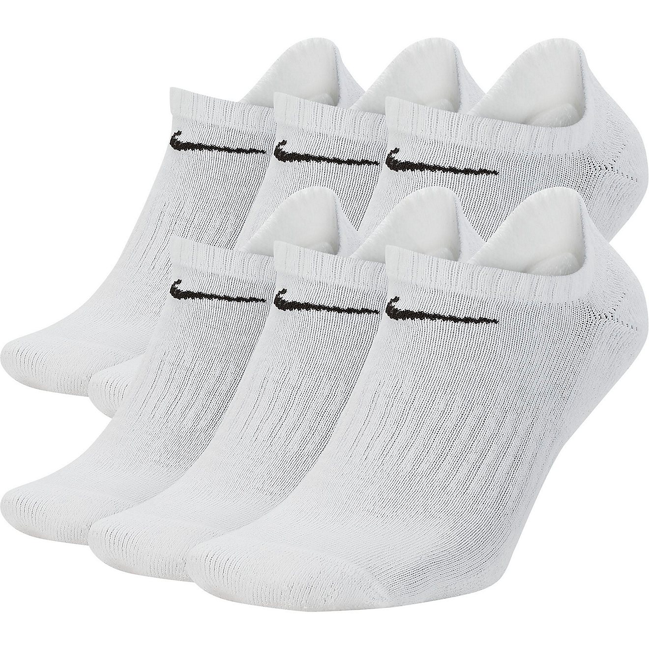Nike Men's Everyday Cushion No-Show Socks 6 Pack                                                                                 - view number 1