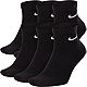 Nike Men's Everyday Cushioned Quarter-Length Training Socks 6 Pack                                                               - view number 1 image