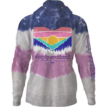 Simply Southern Girl's Mountain Air Graphic Hoodie                                                                              