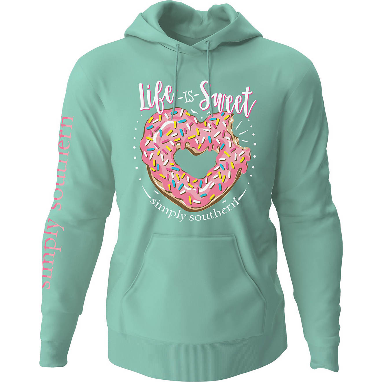 Simply Southern Girl's Sweets Graphic Hoodie                                                                                     - view number 1