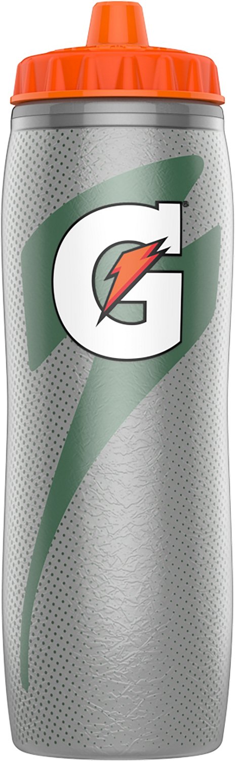 Gatorade 30oz Insulated Squeeze Water Bottle - Gray – BrickSeek