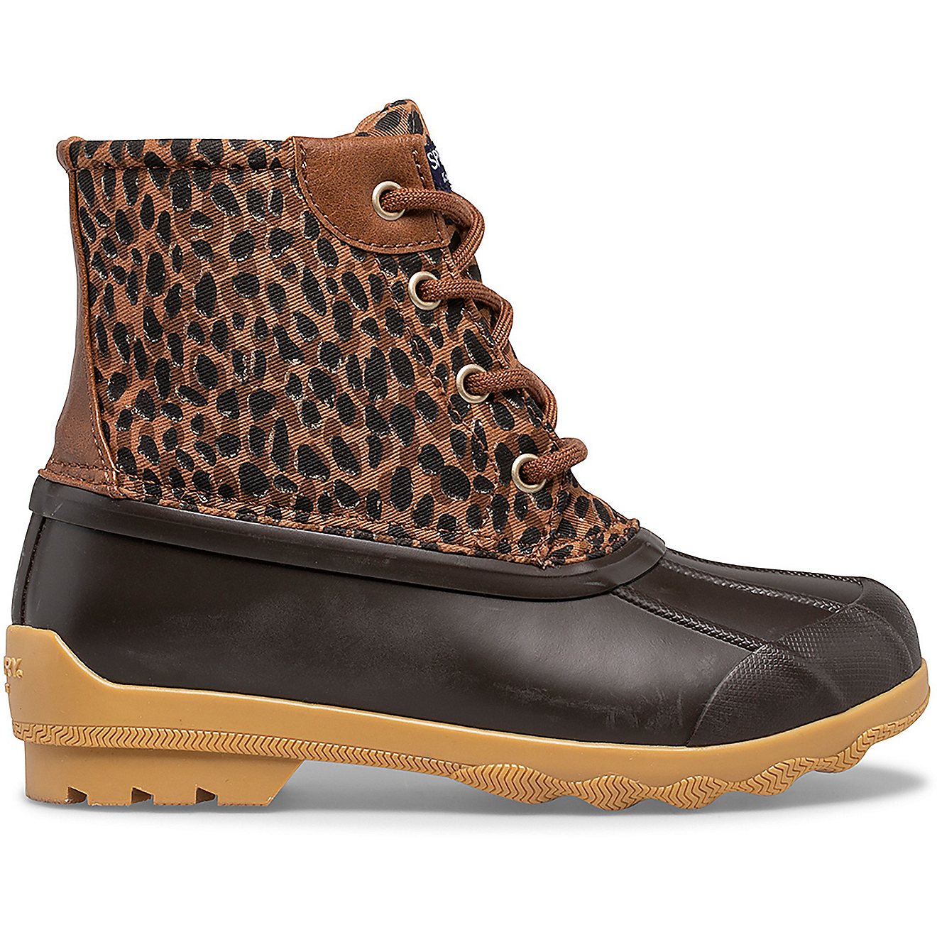 Sperry Girls' Port Animal Print Duck Boots                                                                                       - view number 1