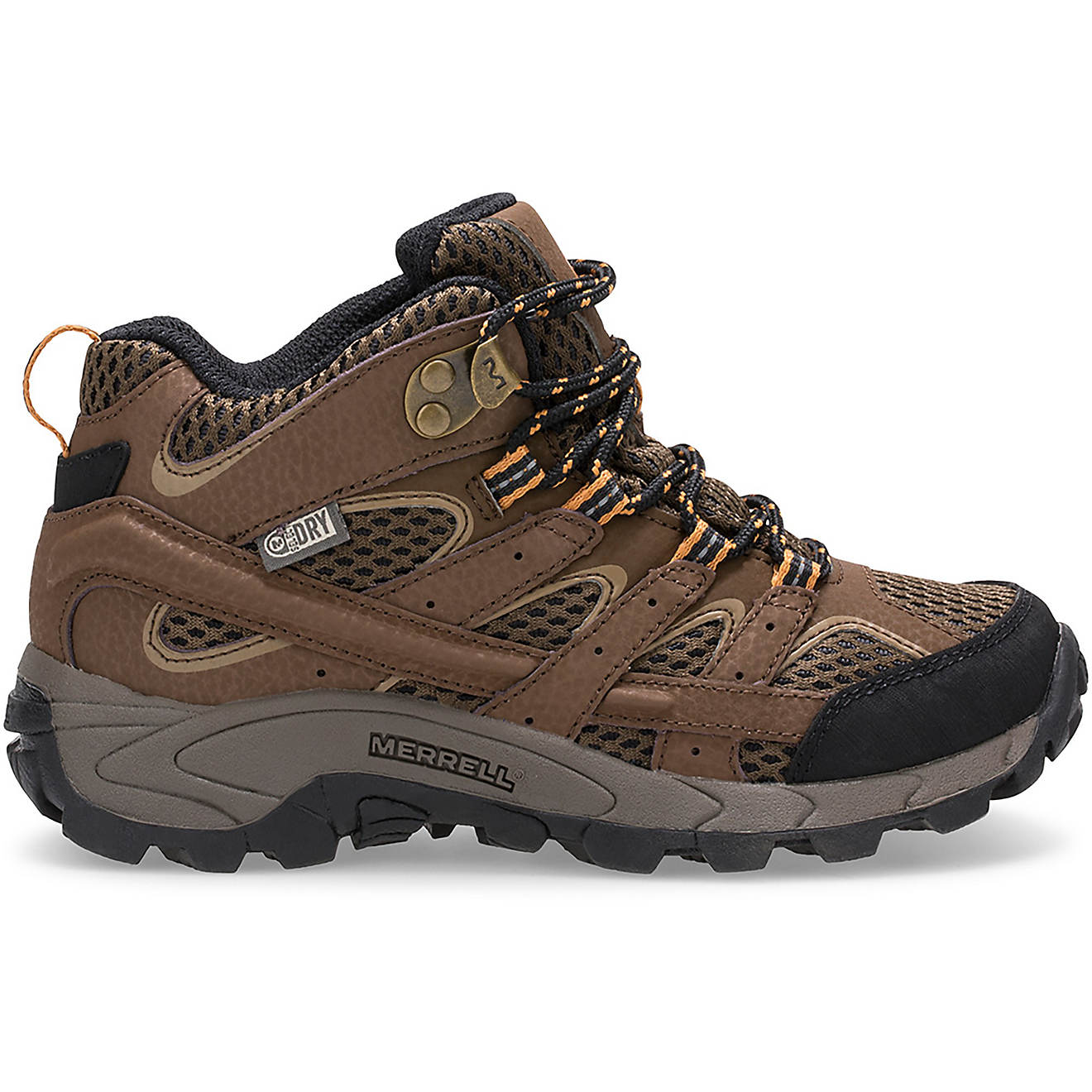 Merrell Boys' Moab 2 Mid Hiking Shoes                                                                                            - view number 1