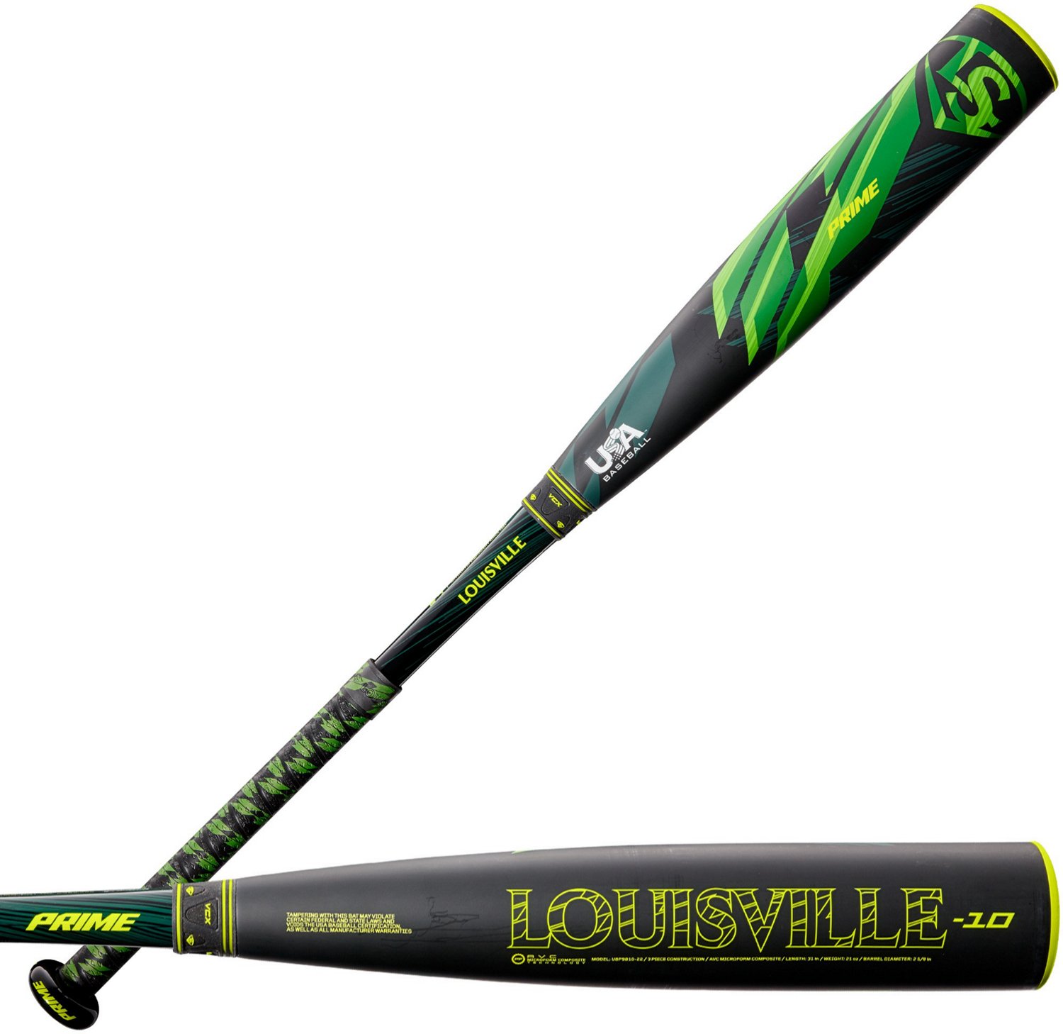Louisville Slugger Adults PRIME 2022 Little League Baseball Bat 10 