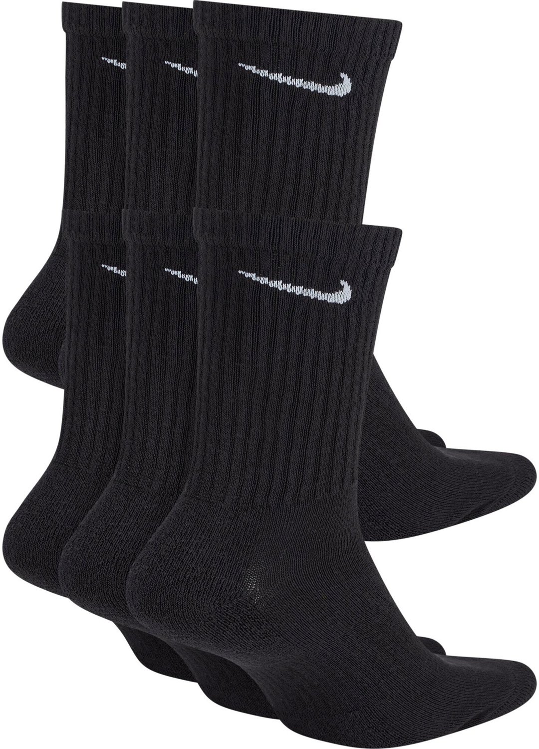 Nike Men's DriFIT Everyday Cushion Crew Socks 6Pack Academy