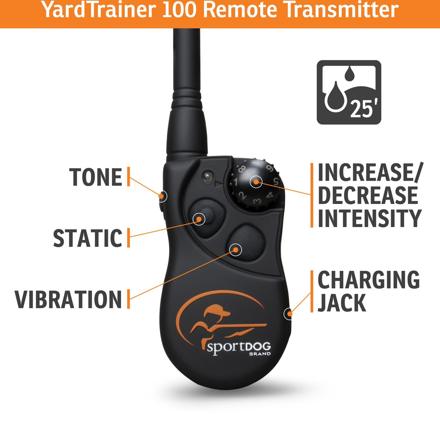 SportDOG Brand YardTrainer 100 Remote Trainer Academy