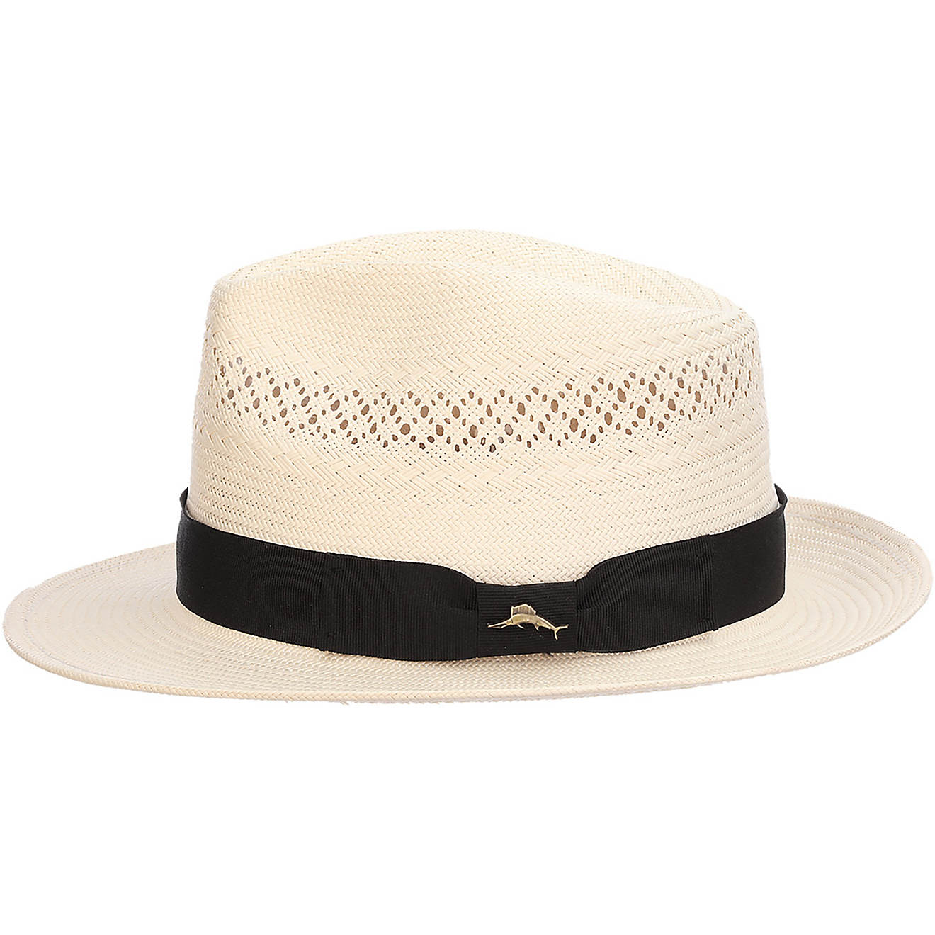 Tommy Bahama Adults' Concho Vented Straw Dress Fedora                                                                            - view number 1